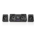 Nedis Gaming Speaker | Speaker channels: 2.2 | USB Powered | 3.5 mm Male | 48 W | LED | Volume control Nedis Gaming Speaker | Speaker channels: 2.2 | USB Powered | 3.5 mm Male | 48 W | LED | Volume control