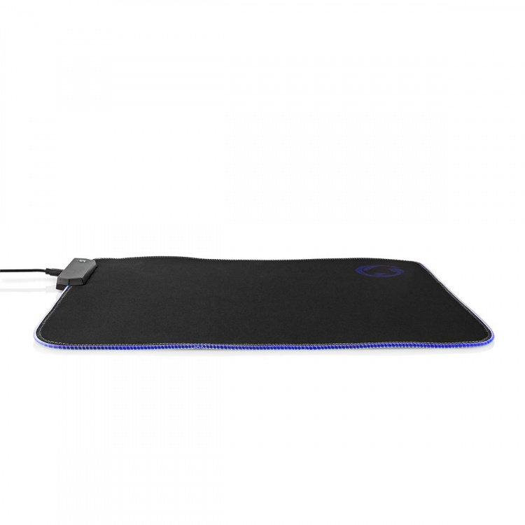 Nedis Gaming Mouse Pad | Microfiber / Rubber | Black Nedis Gaming Mouse Pad | Microfiber / Rubber | Black