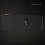 Nedis Gaming Mouse Pad | Microfiber / Rubber | Black Nedis Gaming Mouse Pad | Microfiber / Rubber | Black