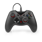 Nedis Gamepad | USB Type-A | USB Powered | PC | Number of buttons: 12 | Cable length: 1.60 m | Black