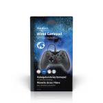 Nedis Gamepad | USB Type-A | USB Powered | PC | Number of buttons: 12 | Cable length: 1.60 m | Black