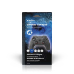 Nedis Gamepad | Wireless | Battery Powered | PC | Number of buttons: 11 | Cable length: 1.00 m | Black Nedis Gamepad | Wireless | Battery Powered | PC | Number of buttons: 11 | Cable length: 1.00 m | Black