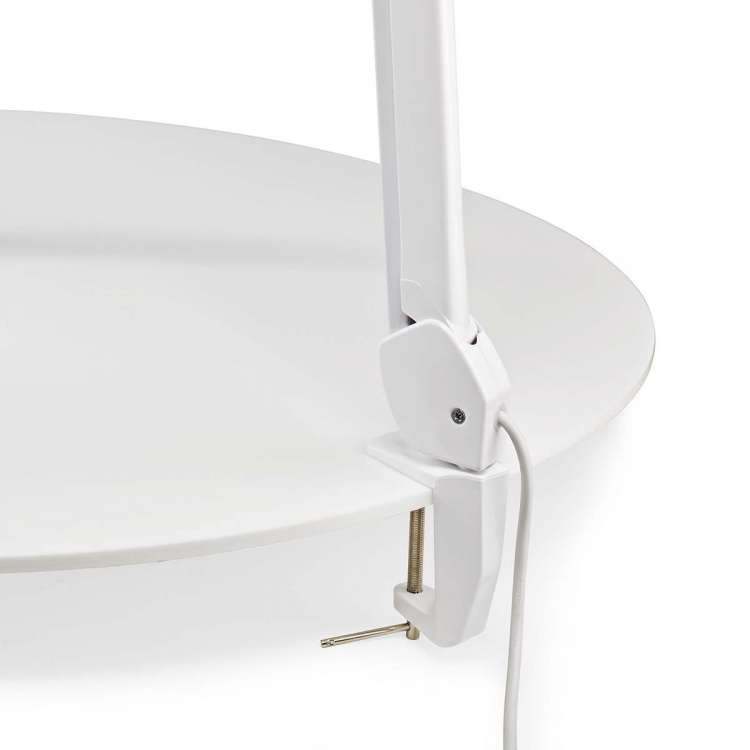 Nedis Magnifying Table Lamp | Lens strength: 3 Diopter | 6500 K | 10 W | 660 lm | White