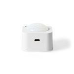 Nedis SmartLife Motion Sensor | Light Sensor | Zigbee 3.0 | Battery Powered / USB Powered | Detector angle: 100 ° | Detector range: 7 m | Max. battery life: 24 Months | White