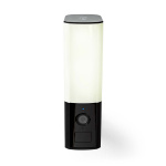 Nedis SmartLife Outdoor Camera | Full HD 1080p | IP65 | Cloud Storage (optional) / microSD (not included) / Onvif | 100 - 240 V AC | With motion sensor | Night vision | Black