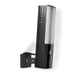 Nedis SmartLife Outdoor Camera | Full HD 1080p | IP65 | Cloud Storage (optional) / microSD (not included) / Onvif | 100 - 240 V AC | With motion sensor | Night vision | Black