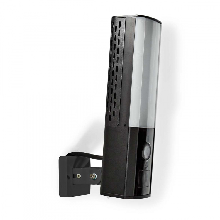 Nedis SmartLife Outdoor Camera | Full HD 1080p | IP65 | Cloud Storage (optional) / microSD (not included) / Onvif | 100 - 240 V AC | With motion sensor | Night vision | Black