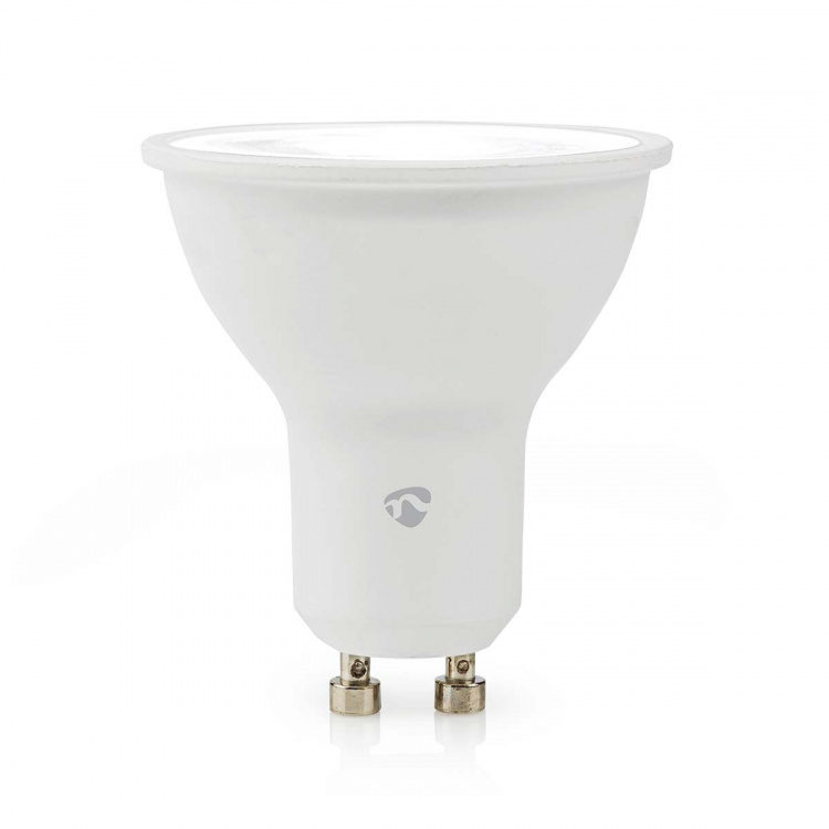Nedis SmartLife Full Colour LED Bulb | GU10 | 345 lm | 4.70 W | RGB / Warm to Cool White | 2200 - 6500 K | Android™ / IOS | Spot | 1 pcs Nedis SmartLife Full Colour LED Bulb | GU10 | 345 lm | 4.70 W | RGB / Warm to Cool White | 2200 - 6500 K | Android™ / IOS | Spot | 1 pcs