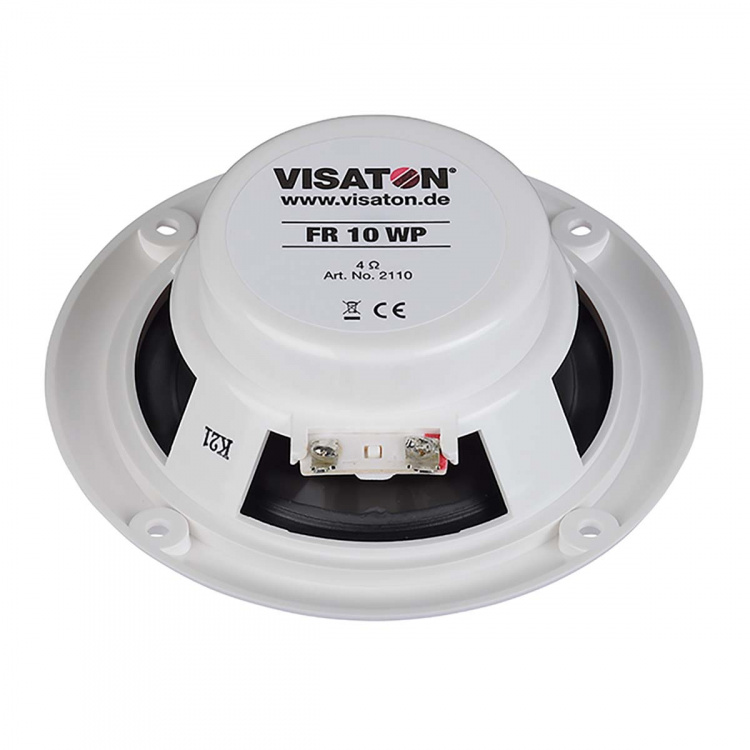 Visaton FR 10 WP - 4 Ohm (white) - Saltwater resistant 10 cm (4
