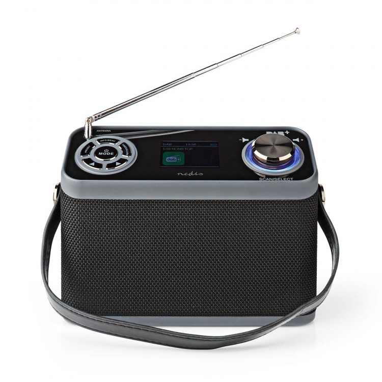 Nedis DAB+ Radio | Table Design | DAB+ / FM | 2.40 