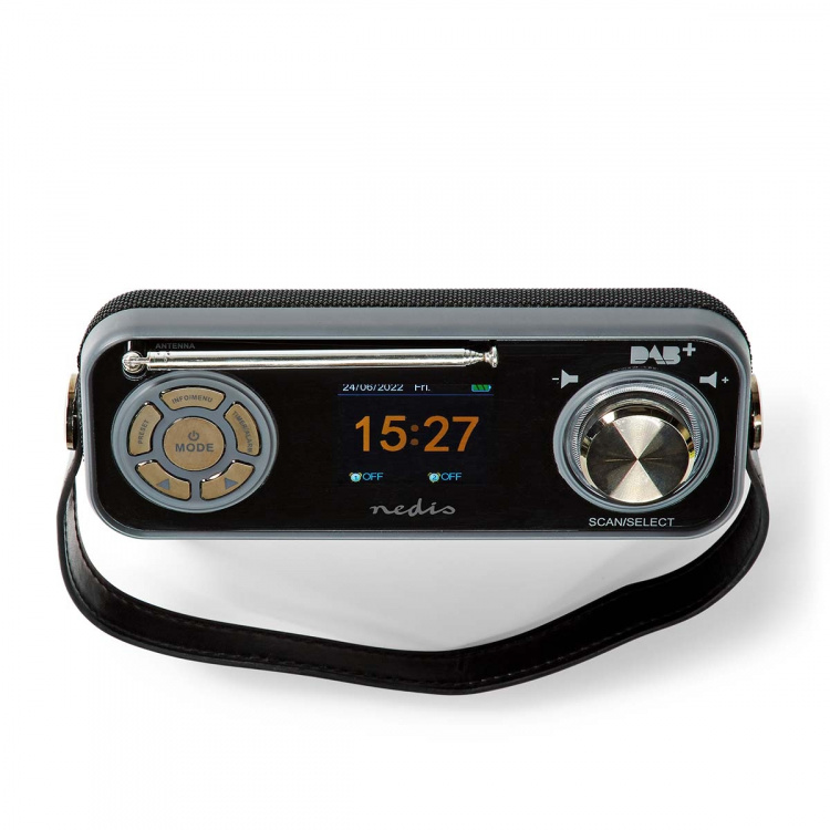 Nedis DAB+ Radio | Table Design | DAB+ / FM | 2.40 