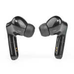 Nedis Fully Wireless Earphones | Bluetooth® | Battery play time: 5 hrs | Touch Control | Charging case | Built-in microphone | Voice control support | Noise canceling | Black Nedis Fully Wireless Earphones | Bluetooth® | Battery play time: 5 hrs | Touch Control | Charging case | Built-in microphone | Voice control support | Noise canceling | Black