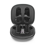 Nedis Fully Wireless Earphones | Bluetooth® | Battery play time: 5 hrs | Touch Control | Charging case | Built-in microphone | Voice control support | Noise canceling | Black Nedis Fully Wireless Earphones | Bluetooth® | Battery play time: 5 hrs | Touch Control | Charging case | Built-in microphone | Voice control support | Noise canceling | Black