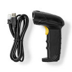 Nedis Barcode Scanner | CMOS | Wired | 1D Linear / 2D/QR | USB Powered | USB 2.0