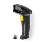Nedis Barcode Scanner | Laser | Wireless | 1D Linear | Battery Powered / USB Powered | USB Dongle