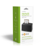 Nedis Hard Disk Docking station | USB 3.2 Gen1 | USB Type-A | 1 Disk | 2.5 / 3.5 