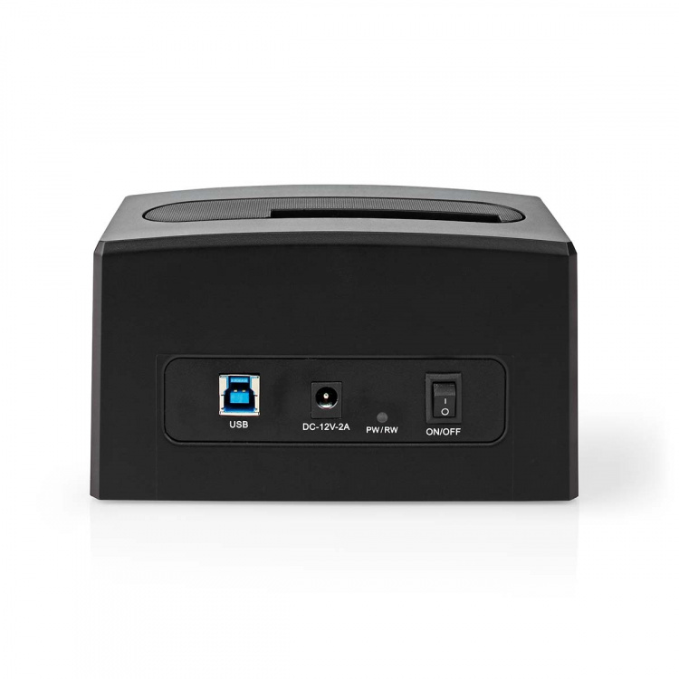 Nedis Hard Disk Docking station | USB 3.2 Gen1 | USB Type-A | 1 Disk | 2.5 / 3.5 