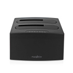 Nedis Hard Disk Docking station | USB 3.2 Gen1 | USB Type-A | 2 Disks | 2.5 / 3.5  Nedis Hard Disk Docking station | USB 3.2 Gen1 | USB Type-A | 2 Disks | 2.5 / 3.5