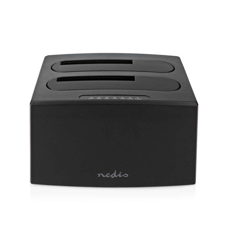 Nedis Hard Disk Docking station | USB 3.2 Gen1 | USB Type-A | 2 Disks | 2.5 / 3.5  Nedis Hard Disk Docking station | USB 3.2 Gen1 | USB Type-A | 2 Disks | 2.5 / 3.5