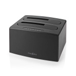 Nedis Hard Disk Docking station | USB 3.2 Gen1 | USB Type-A | 2 Disks | 2.5 / 3.5  Nedis Hard Disk Docking station | USB 3.2 Gen1 | USB Type-A | 2 Disks | 2.5 / 3.5