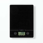 Nedis Kitchen Scales | Digital | Glass / Plastic | CR 2032 Battery | Black