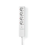 Nedis RF Plug | RF, frequency 433 Mhz | 3680 W | Plug with earth contact / Type F (CEE 7/7) | White