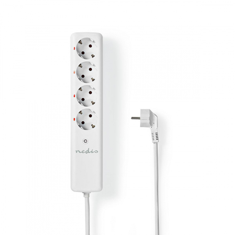 Nedis RF Plug | RF, frequency 433 Mhz | 3680 W | Plug with earth contact / Type F (CEE 7/7) | White