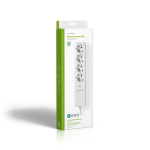 Nedis RF Plug | RF, frequency 433 Mhz | 3680 W | Plug with earth contact / Type F (CEE 7/7) | White