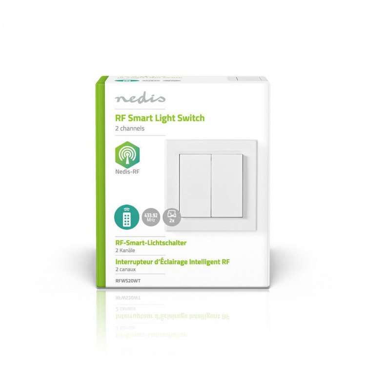 Nedis RF Plug | RF, frequency 433 Mhz | 18 W | White