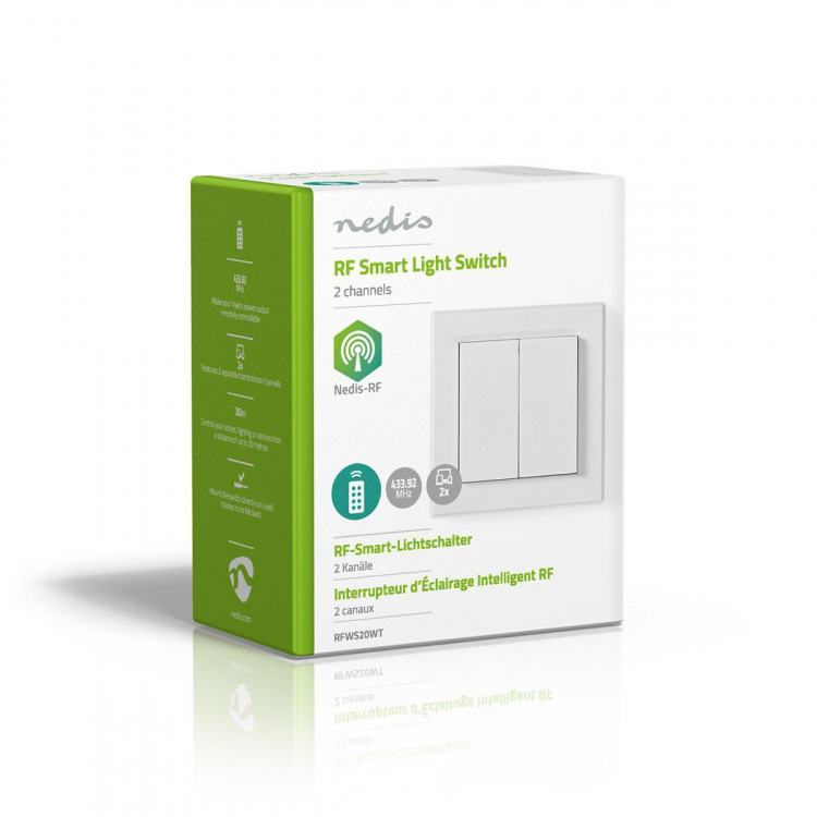 Nedis RF Plug | RF, frequency 433 Mhz | 18 W | White