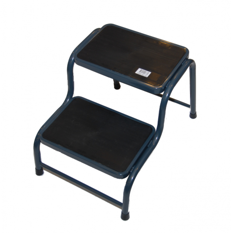 Fotpall metall 2 steg 43x62x42 cm, 1/5