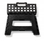 Pall hopfällbar Svart 29x22x22 cm