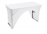 Stretchduk Spandex Small - 122 cm Vit Stretchduk Spandex Small - 122 cm Vit