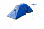 6-person Family Tent, (180 +200 + 180)x220 /190 cm, Blue