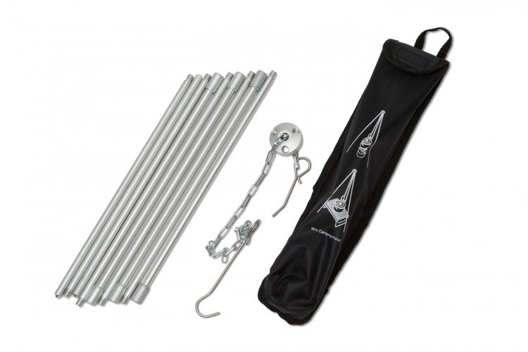 Camp Tripod - 3-bensstativ lägereld, höjd 80 cm