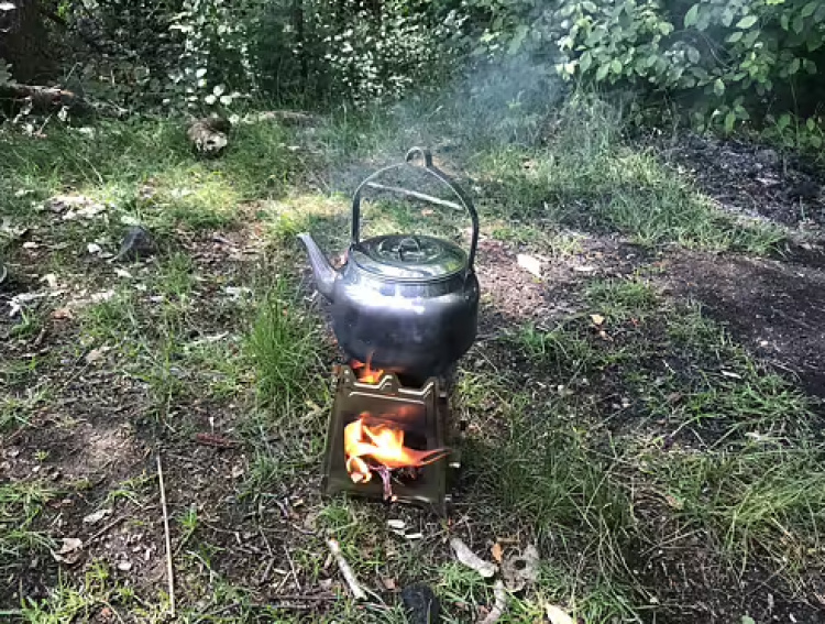 Outdoor Stove rostfri med väska