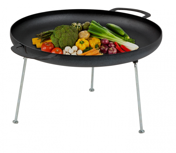 Stekhäll 49 cm med kant Stekhäll 49 cm med kant