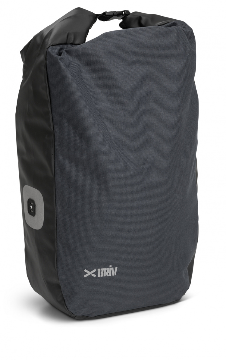 Pakethållarväska Single Black 20 L