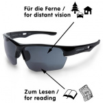 Urbanium Terra Polarizing Bifocal Plus 3,0, Kombinerade Läsglasögon och Solglasögon