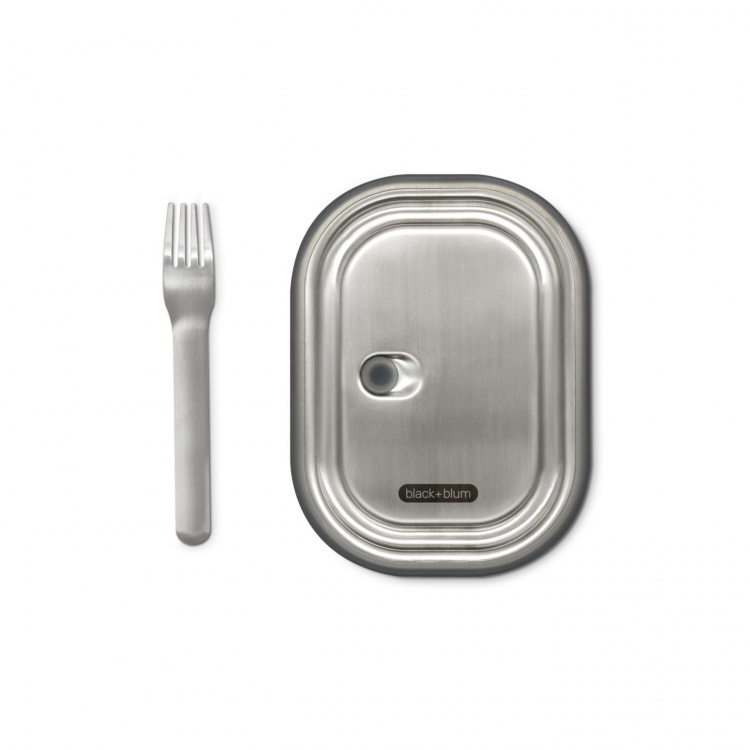 Lunchbox B+B Small Stainless 600 ml Oliv