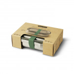 Lunchbox B+B Large Stainless 1000 ml Oliv