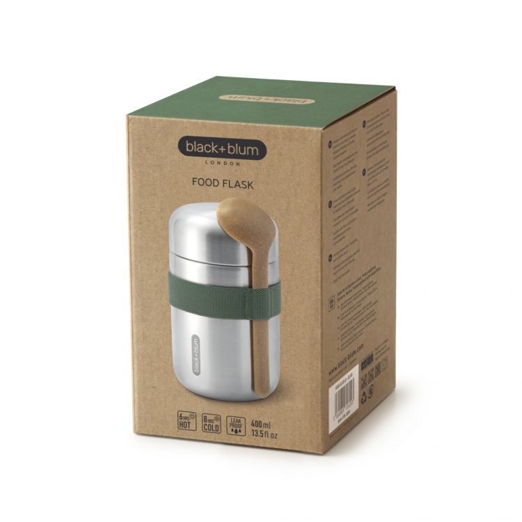 Food Thermo flask B+B 400 ml Oliv
