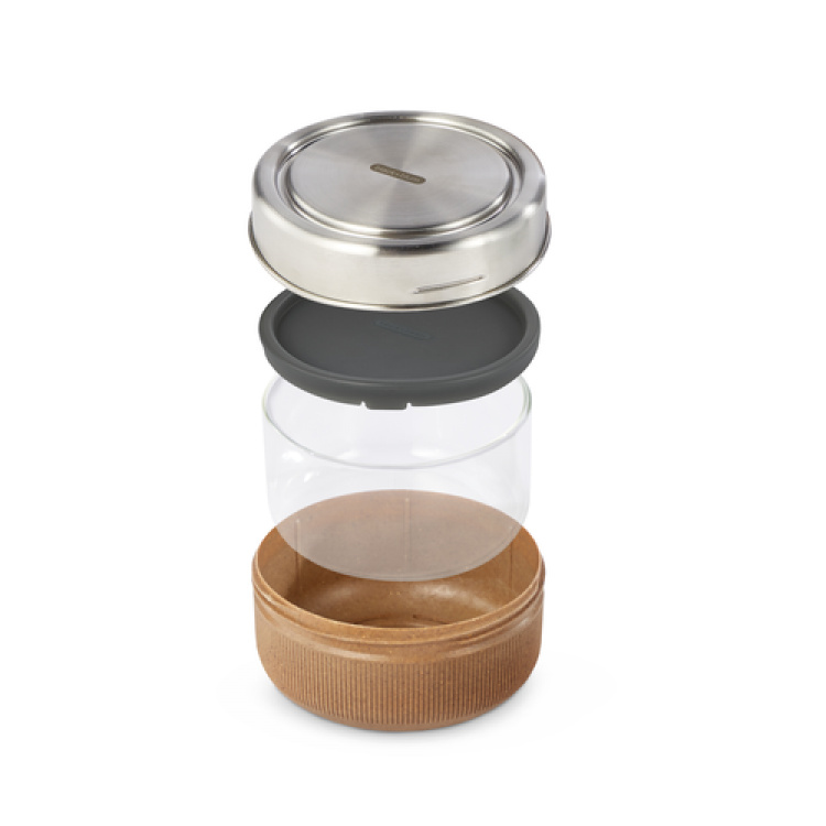 Lunch bowl Glass B+B 750 ml Mandel