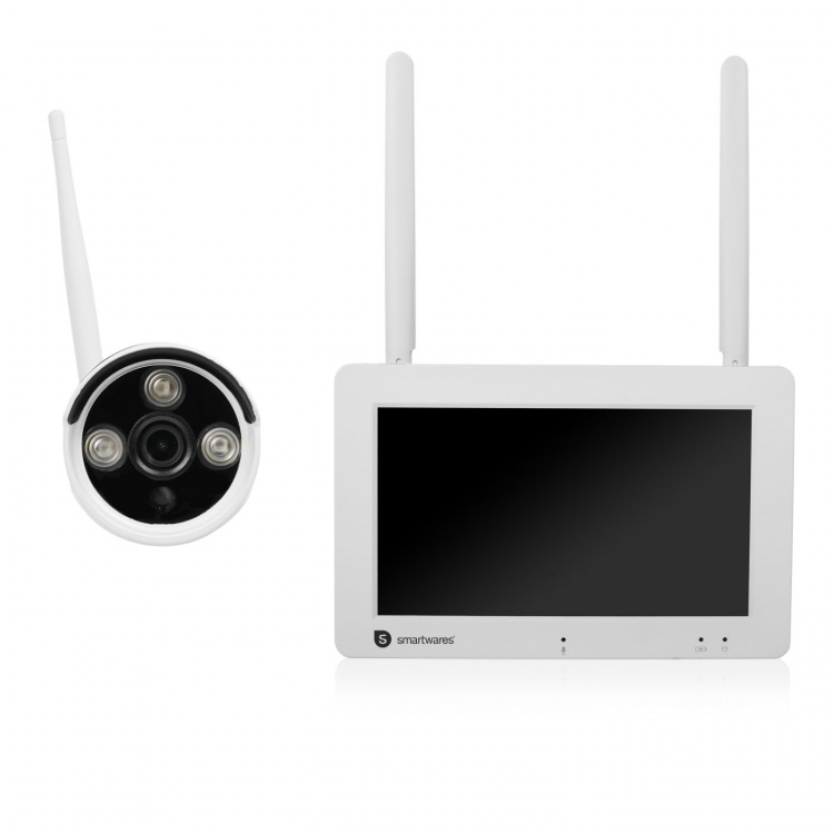 Smartwares Trådlös övervakningskamera 1080p 7 skärm + app Smartwares Trådlös övervakningskamera 1080p 7 skärm + app