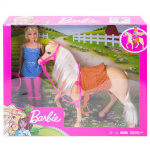 Barbie Doll and Horse Barbie Doll and Horse