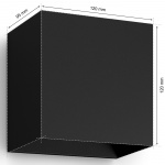 Philips Hue Resonate Vägglampa Nedåtriktad White and Color Ambiance Svart Philips Hue Resonate Vägglampa Nedåtriktad White and Color Ambiance Svart