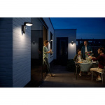 Philips Tyla Wall Light Solar Cell IR Sensor Ultra Efficient LED 255lm IP44 Anthracite