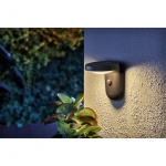 Philips Tyla Wall Light Solar Cell IR Sensor Ultra Efficient LED 255lm IP44 Anthracite