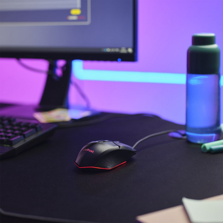 Trust GXT 109 Felox Illuminated Gaming mouse Svart Trust GXT 109 Felox Illuminated Gaming mouse Svart