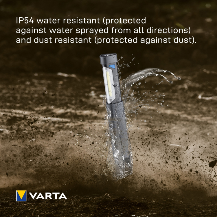 Varta Work Flex Telescope Light Arbetsbelysning IP54 250 lm Varta Work Flex Telescope Light Arbetsbelysning IP54 250 lm